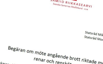 ”Vi förväntar oss att ministern tar sig tid att träffa oss.”