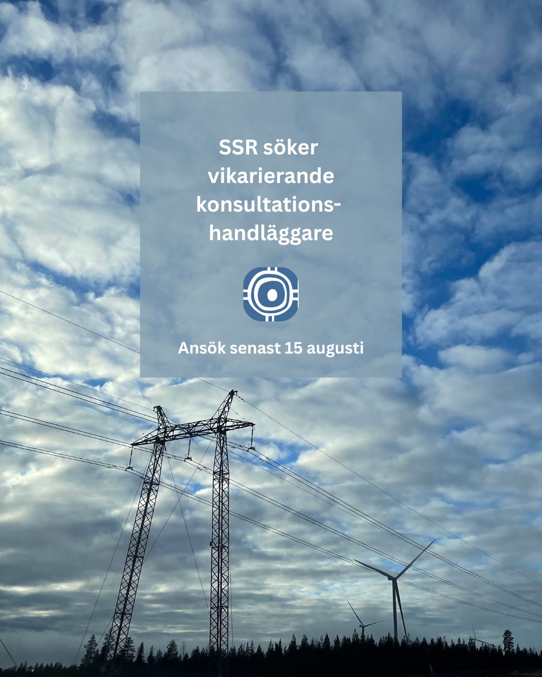 SSR söker vikarierande konsultationshandläggare